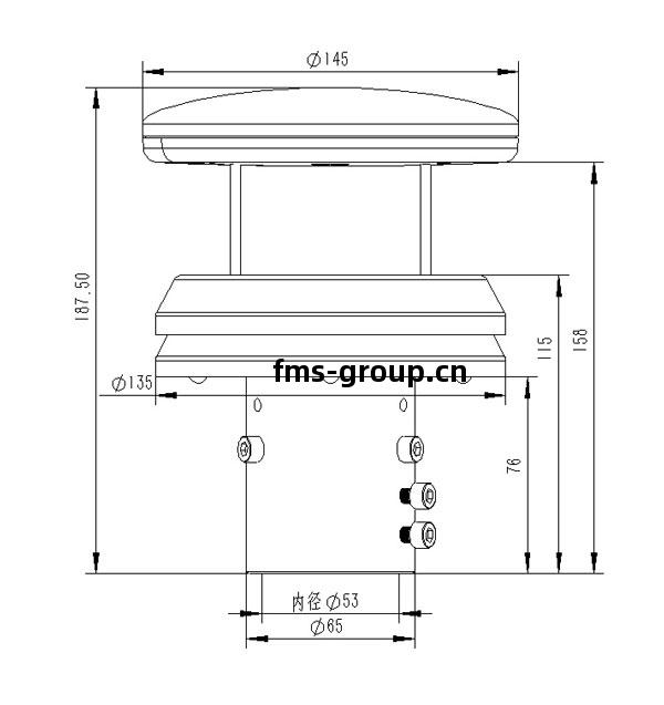 不(bu)銹鋼壓(ya)電雨量傳(chuan)感器(qi)