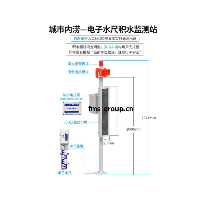 電(dian)子水(shui)尺(chi)積水(shui)監測(ce)站(zhan)
